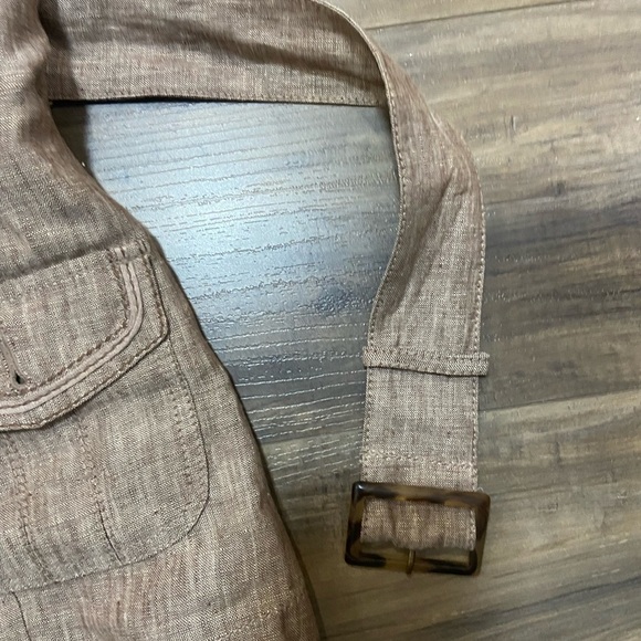 Women's Beige Vest - Picture 4 of 6